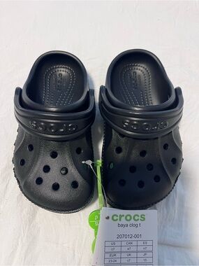 CROCS Kids' Classic Baya Clog - Black